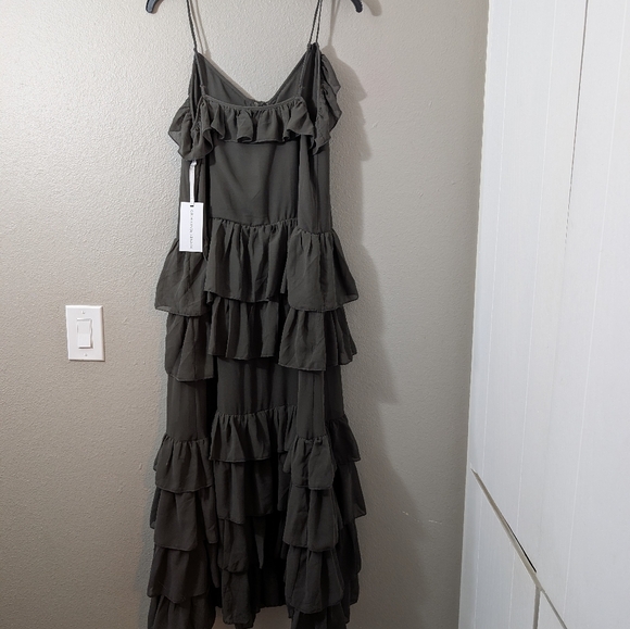 Torn by Ronny Kobo Giselle Ruffled Maxi Dress - Picture 3 of 9
